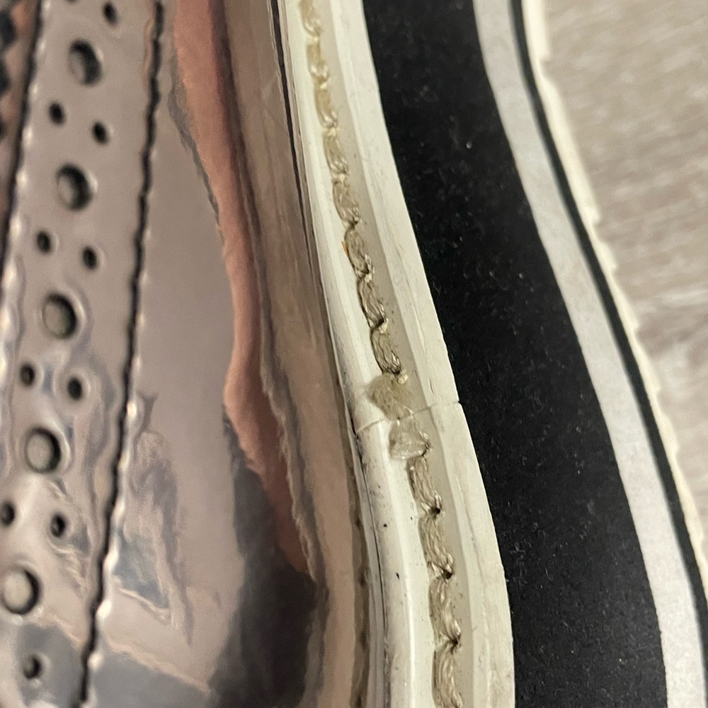 Prada Silver and Black Platform Shoes - Picture 7 of 11